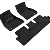 Model 3 MAXpider 3D ELEGANT Carpet Floor Mats "Soft Carpet Covered"