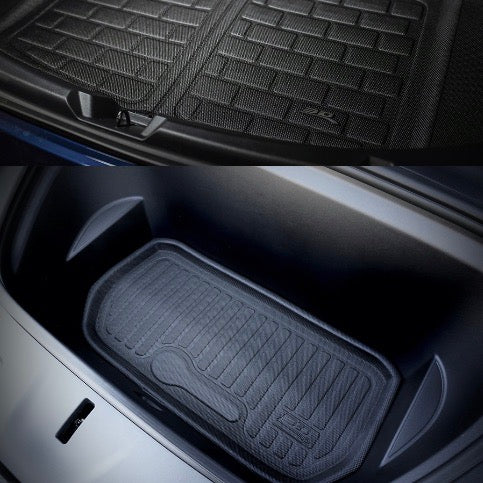 Model Y MAXpider 3D KAGU Rear Cargo & Front Trunk Liner Mats