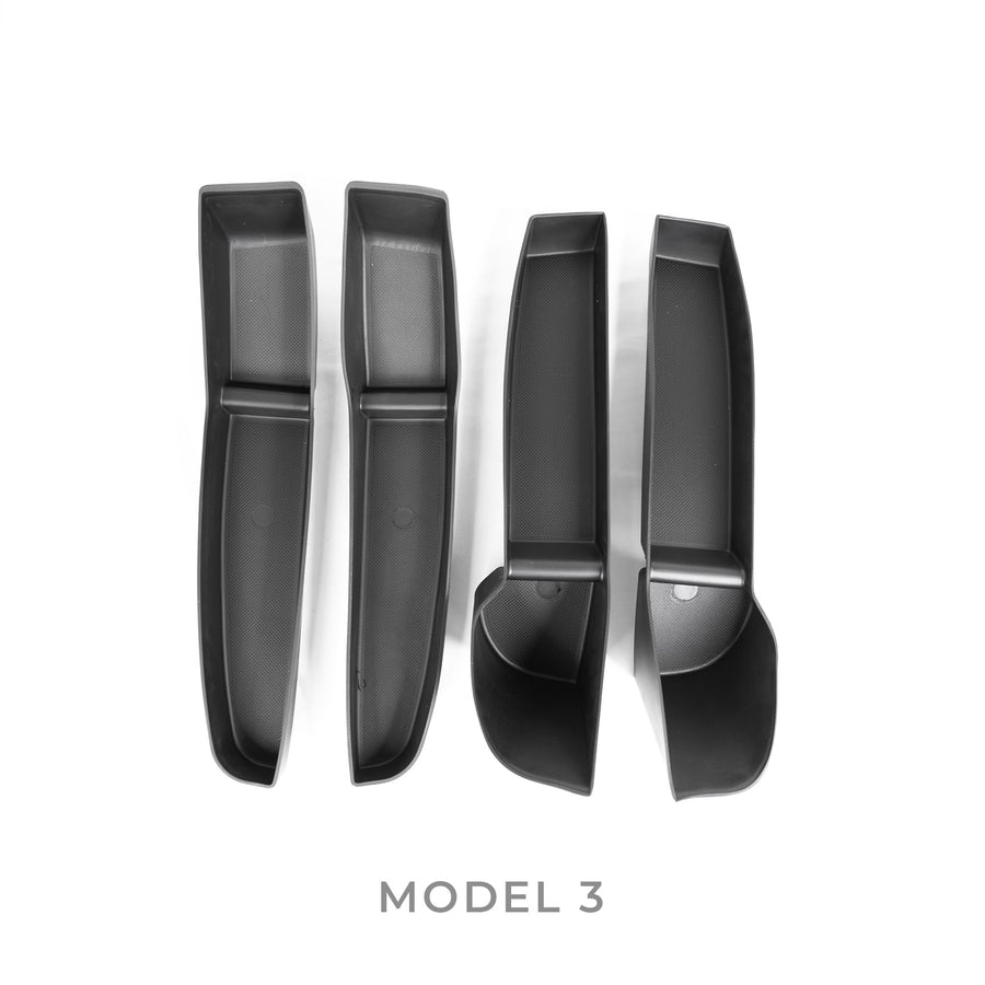 Model 3 & Y Pocket Door Liner Insert Organizers (Set of 4)