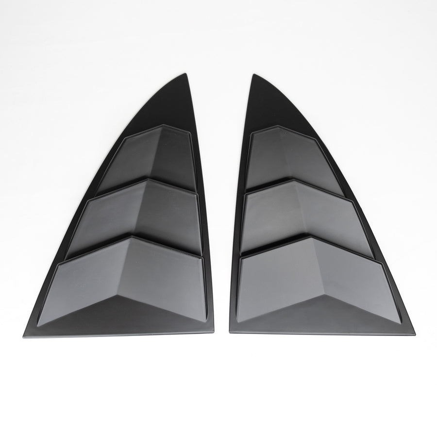 Model 3 Rear Quarter Window Louver Covers - Variety* ( 1 Pair )