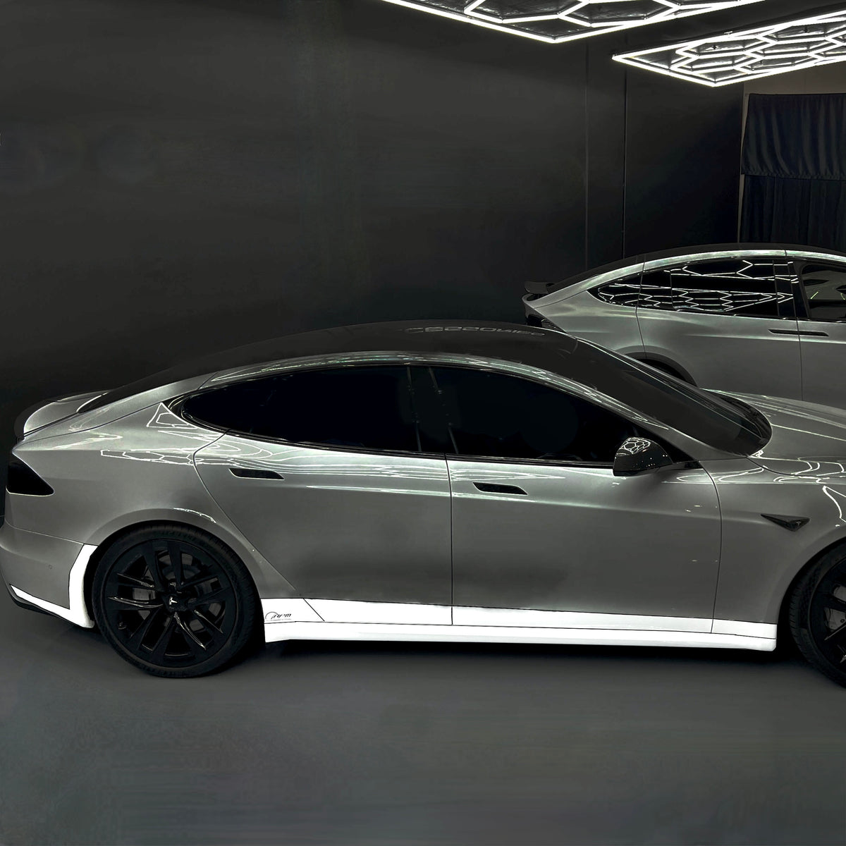 S 2021+ | Model S Lower Door & Rocker Panel Paint Protection Kit - Cle ...