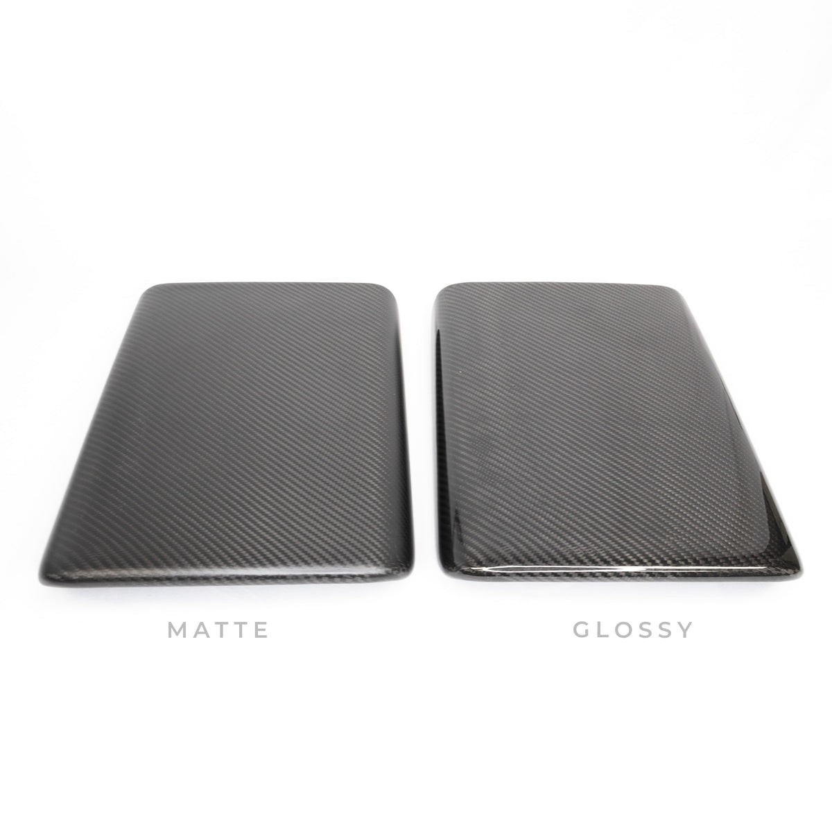 2021+ | Model S & X Center Console Armrest Overlay - Real Molded Carbo ...