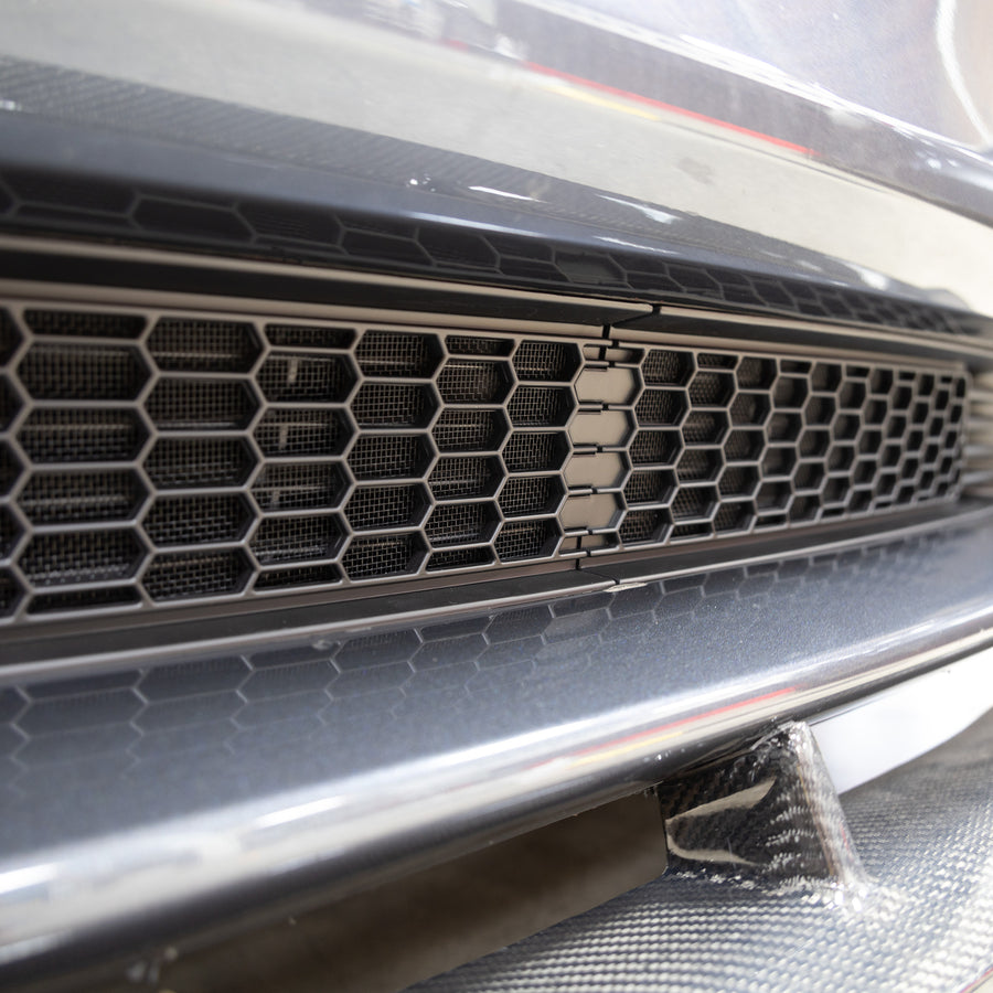 Model Y Radiator Protective Mesh Grill Panel (2 Pieces) - Red, White ...