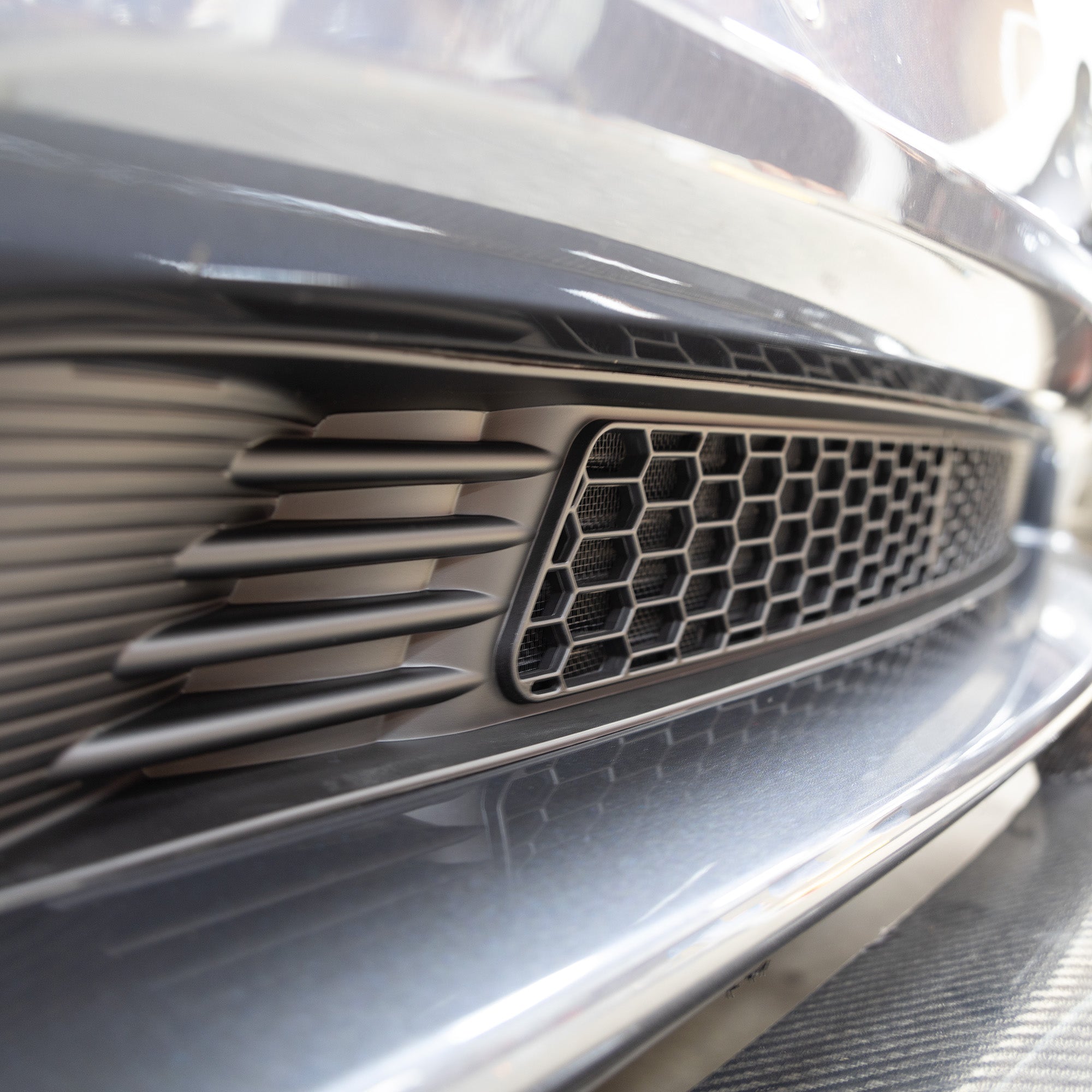 2020-2024 | Model Y Radiator Protective Mesh Grill Panel (2 Pieces) - Red, White, or Black