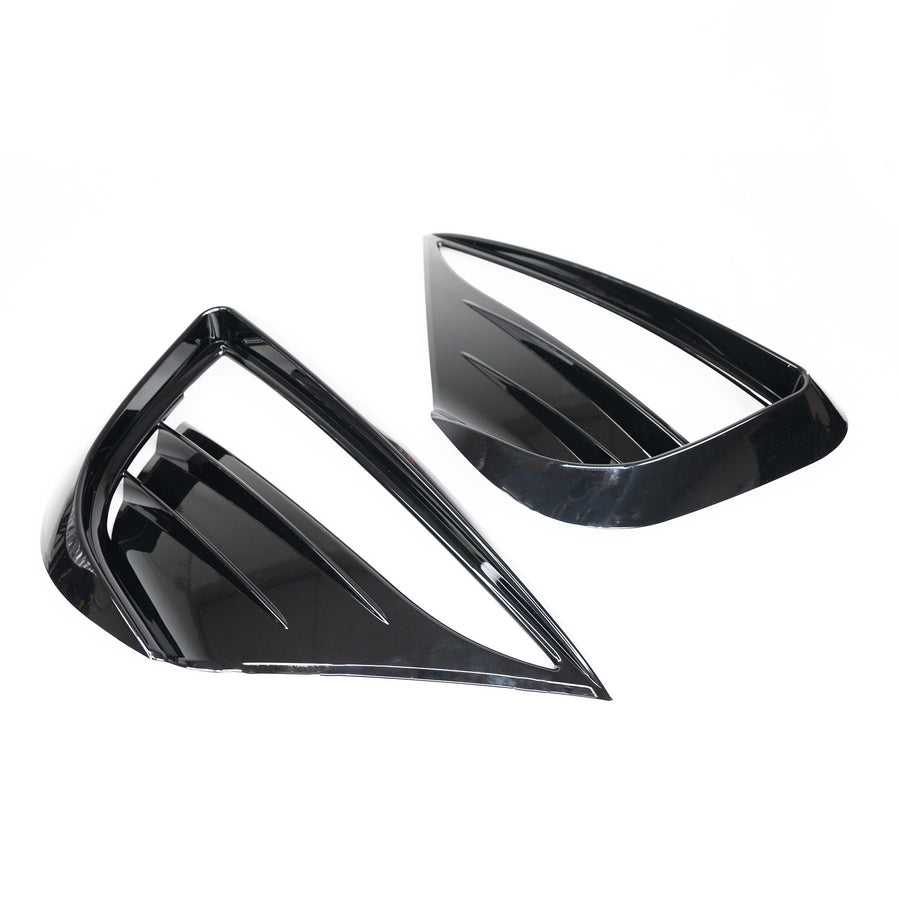 Model Y Fog Light Canards/Eyelids (1 Pair) Black-Out Style - Variety*