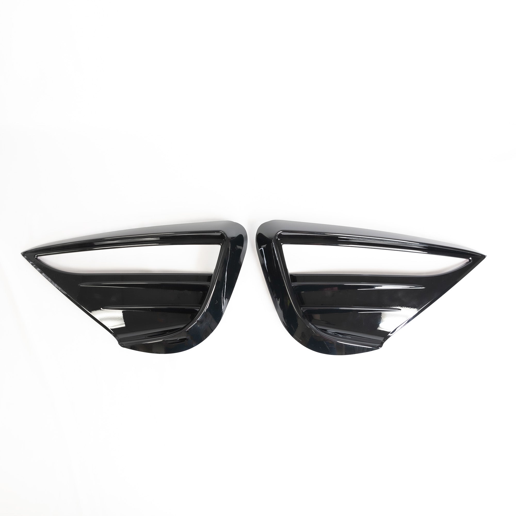 2020-2024 | Model Y Fog Light Canards/Eyelids (1 Pair) Black-Out Style - Variety*