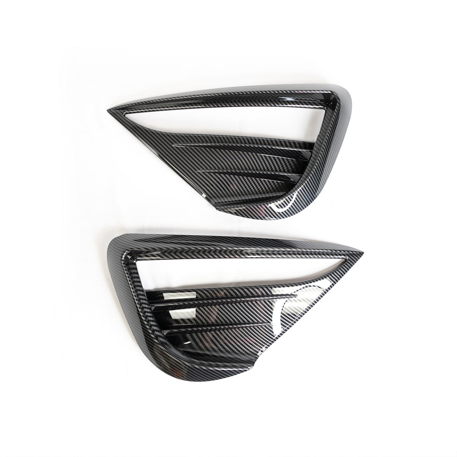 Model Y Fog Light Canards/Eyelids (1 Pair) Black-Out Style - Variety*