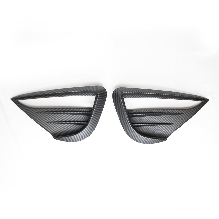 Model Y Fog Light Canards/Eyelids (1 Pair) Black-Out Style - Variety*