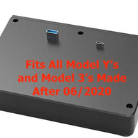 Model S3XY* USB Charging Port Dock for Center Consoles (Gen. 1 & 2)