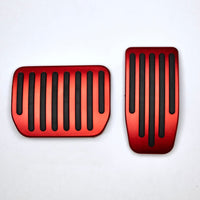Model S3XY* Gen. 3 Powder Coated Performance Pedals (2 piece) - Black, Red & Silver