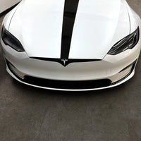 2021+ | Model S Front Bumper Apron - 3M Vinyl Applique