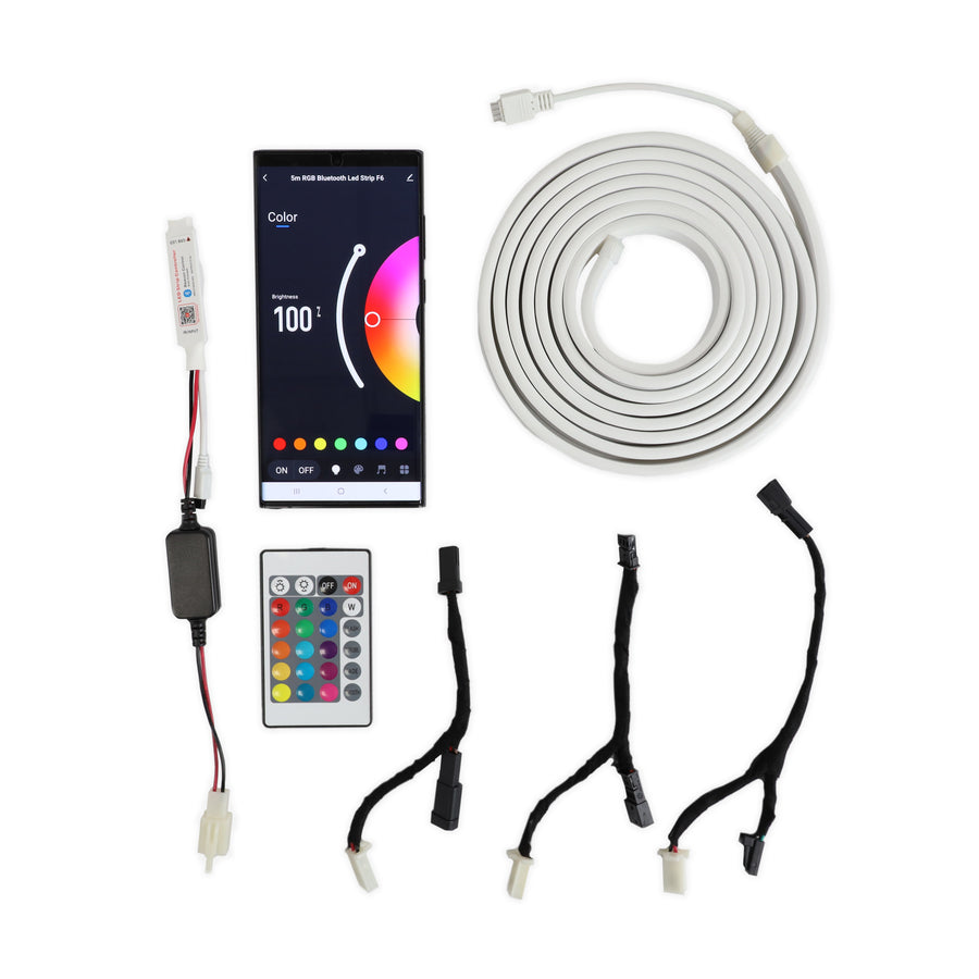 Model S3XY Frunk LED Bluetooth RGB Lighting Kit