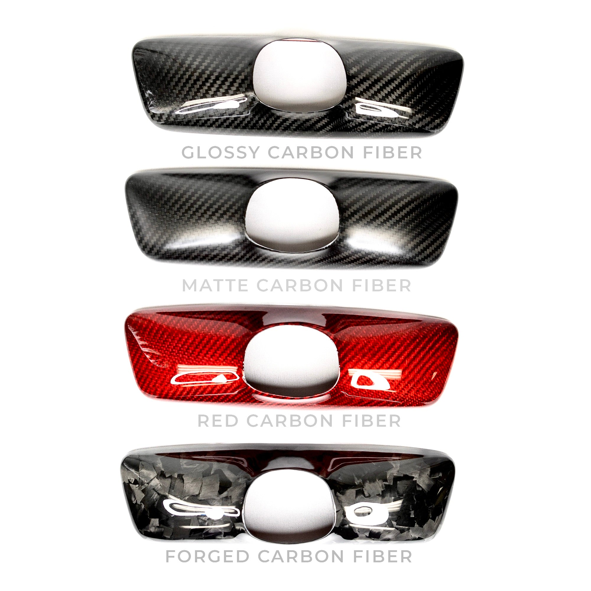 Car Rear Overlay 2017+ | Model 3 & Y Rearview Mirror Backside Overlay - Real Molded Car ...