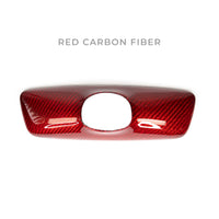 Model 3 & Y Rearview Mirror Backside Overlay - Real Molded Carbon Fiber