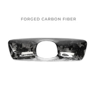 Model 3 & Y Rearview Mirror Backside Overlay - Real Molded Carbon Fiber