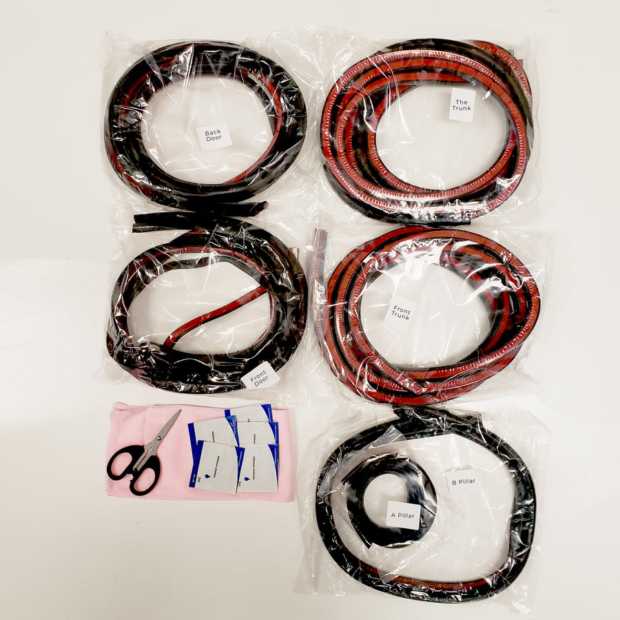 Model 3 & Y Road Noise Reduction Kit - Gen. 2 (10 Pieces)