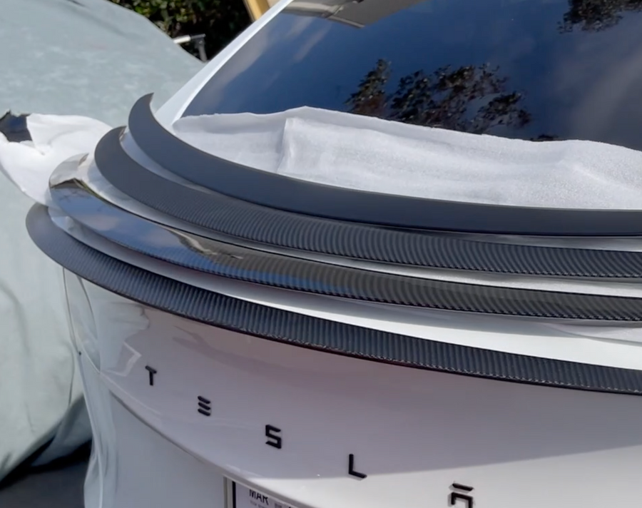 Tesla Model Y: Performance Heckspoiler (ABS + Beschichtung
