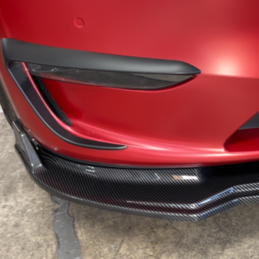 Model Y Front Lip Spoiler ABS Plastic (3 Piece) - Variety*