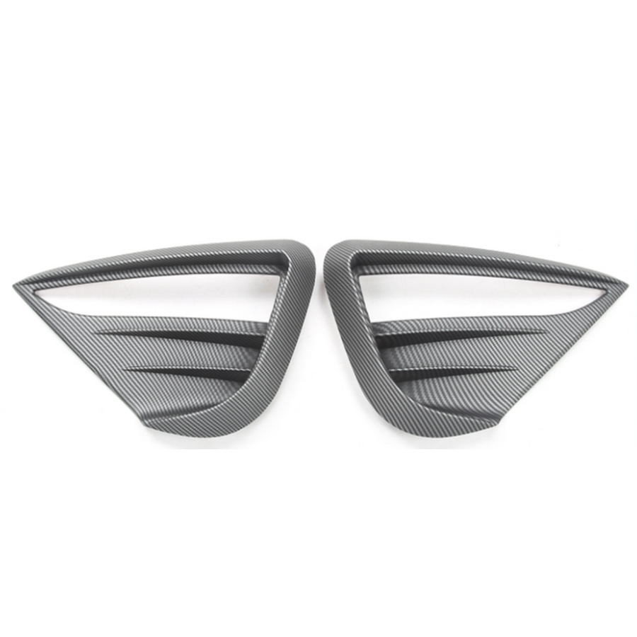 Model Y Fog Light Canards/Eyelids (1 Pair) Black-Out Style - Variety*