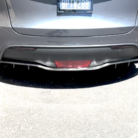 Model Y Viento Rear Diffuser - Real Molded Carbon Fiber