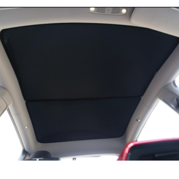 Model Y Sunroof Sunshade (2 Piece Style) - Black or Grey (Free Ground U.S. Shipping)