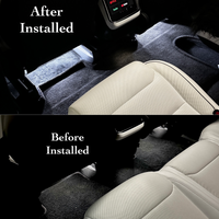 2021+ | Model S & X Backseat White LED Lighting Upgrade Kit (48 Diodes - 10x Brighter)