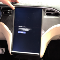 2012-2020 Model S & X Display Screen Bezel Overlay - Real Molded Carbon Fiber