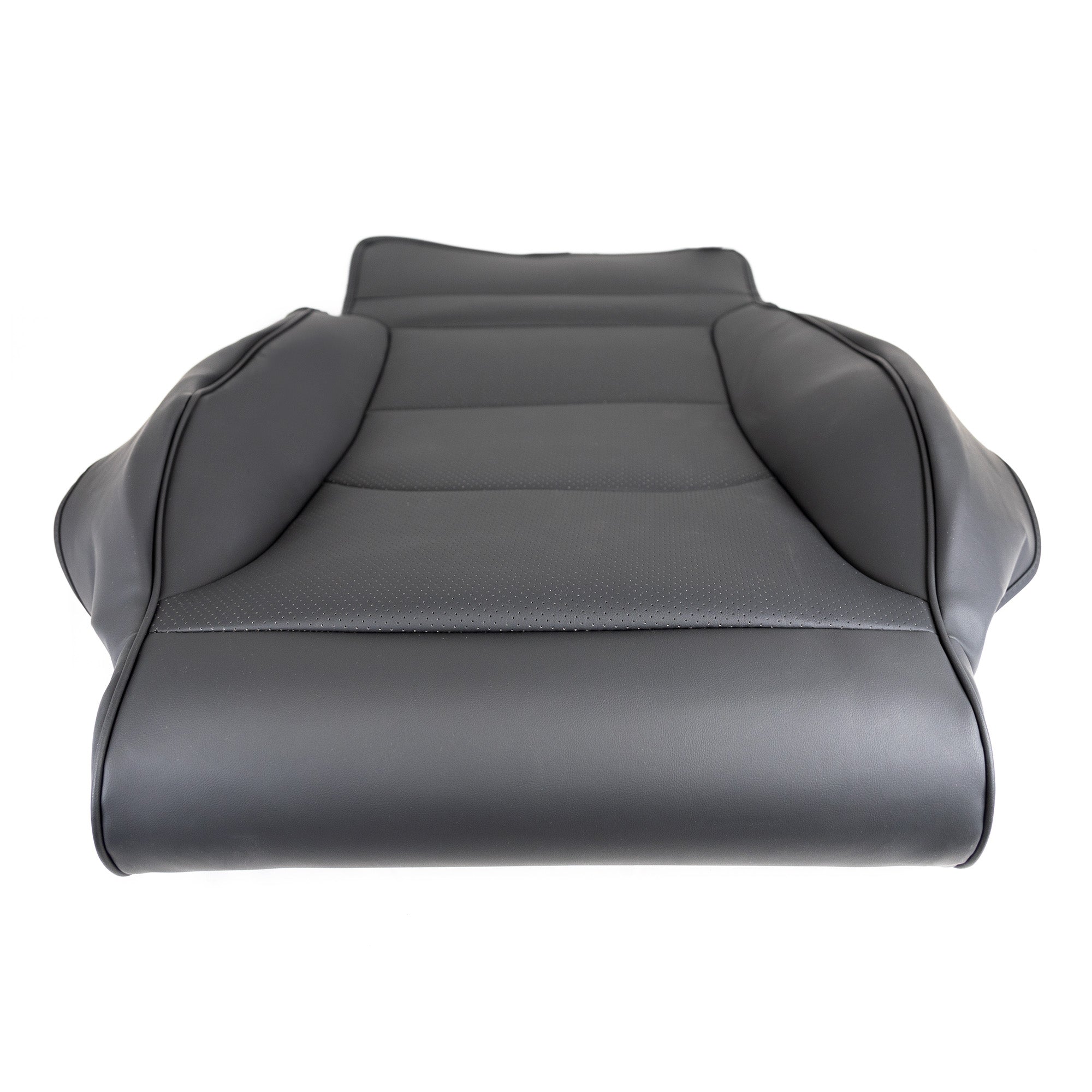 Model 3 & Y Front Seat Covers with Padded Leg Support (1 Piece) Blac