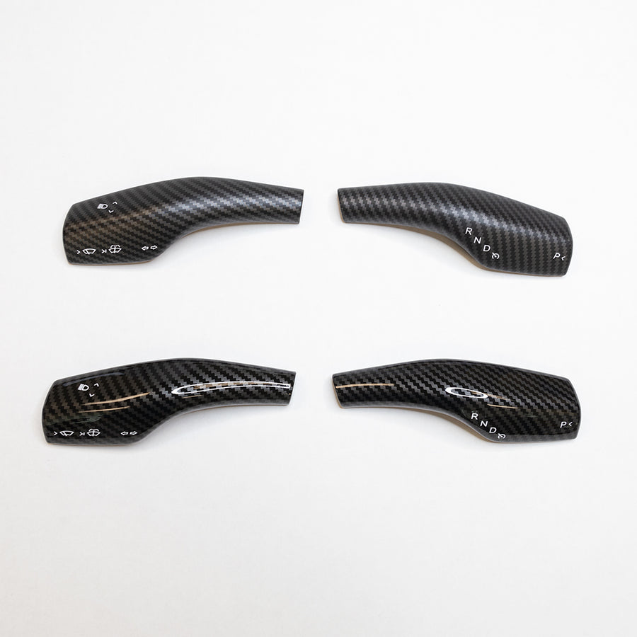 Model 3 & Y Turn Signal Stalk Covers - Carbon Fiber Variety* (1 Pair)