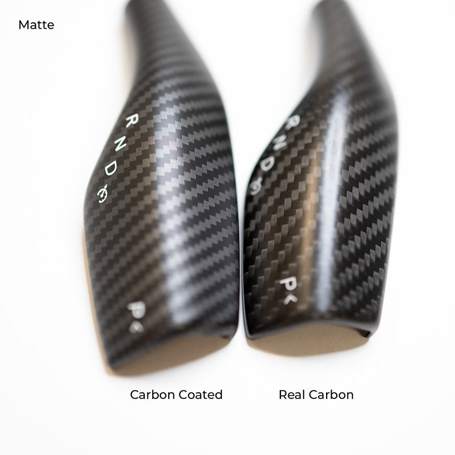 Model 3 & Y Turn Signal Stalk Covers - Carbon Fiber Variety* (1 Pair)