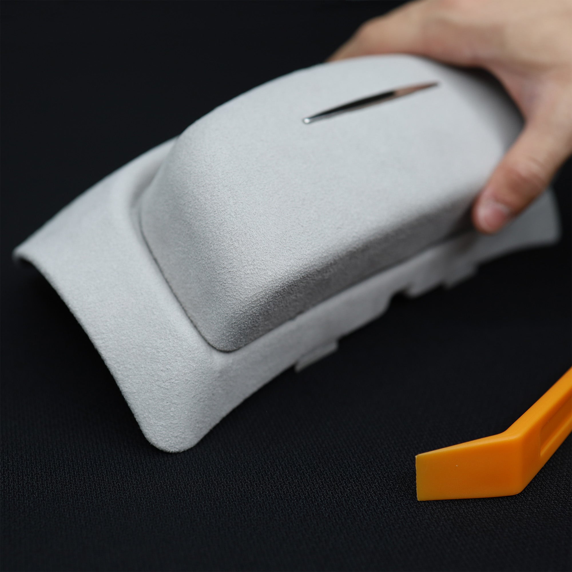 Model 3 &amp; Y Sunglasses Holding Mount - Alcantara Covered