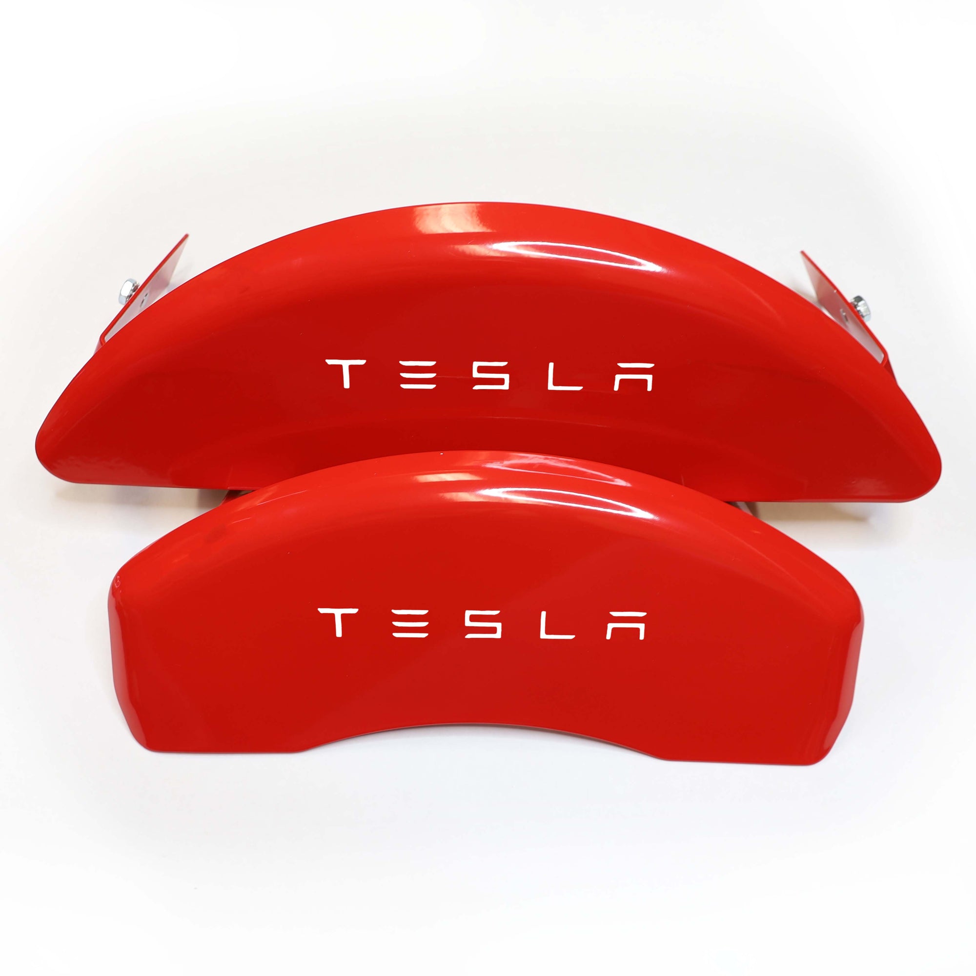 Model Y Flat Caliper Covers - Red (Engraved TESLA or Non Engraved)