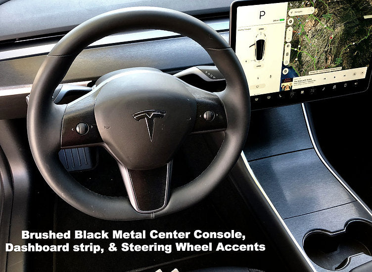 Model 3 & Y Center Console Vinyl Wraps (Gen. 1)