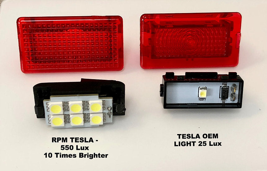 Model S & X - Red Door LED Lights