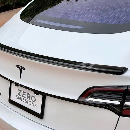 Model 3 Blade Spoiler - Real Molded Carbon Fiber