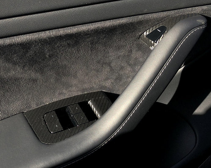Model 3 &amp; Y Window &amp; Door Switch Vinyl Wraps