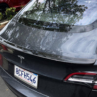 Model 3 Blade Spoiler - Real Molded Carbon Fiber