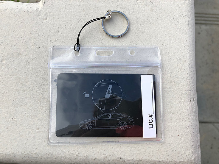 how do you valet a tesla model 3