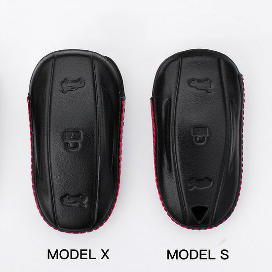 Model S3XY Leather Key FOB Protector