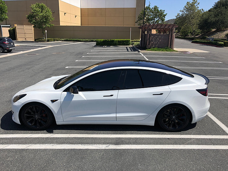 Model 3 Blade Spoiler - Real Molded Carbon Fiber