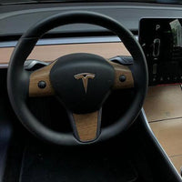 Model 3 & Y Steering Wheel Vinyl Accent Wraps