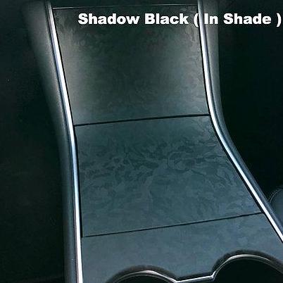 Model 3 & Y Console Shadow Black Wrap (Gen. 1)