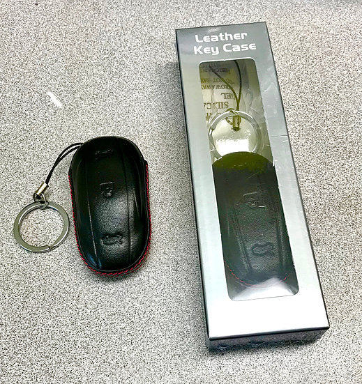 Model S3XY Leather Key FOB Protector