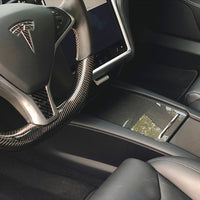 2012-2020 | Model S & X Center Console Sliding Drawer Upgrade Wrap to Glossy