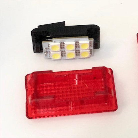 Model S & X - Red Door LED Lights