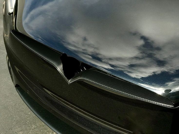 Model S Nose Inlay Wrap for Refreshed Front End