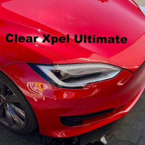 Model S Headlight & Fog Light Protection Film (Set of 4) - Clear or Smoked