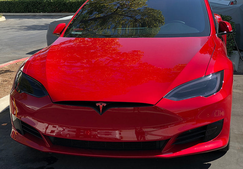 Model S Headlight &amp; Fog Light Protection Film (Set of 4) - Clear or Smoked