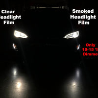 Model X Headlight & Fog Light Protection Film (Set of 4) - Clear or Smoked