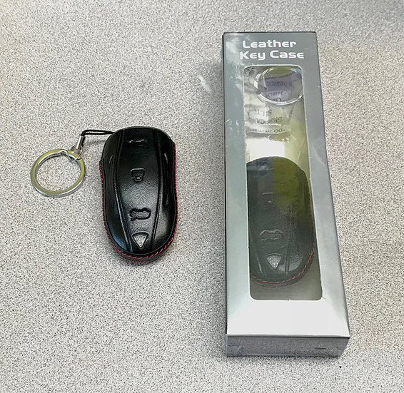 Model S3XY Leather Key FOB Protector